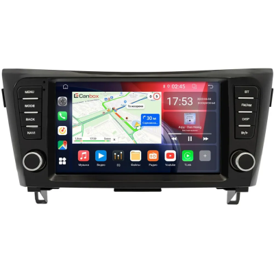 Штатная магнитола Nissan Qashqai 2, X-Trail (T32) 2013-2022 (для авто с 1 камерой, без NAVI, без кругового обзора) Canbox RS9-3696 1.5/32 Android 10 (IPS, DSP, CarPlay)
