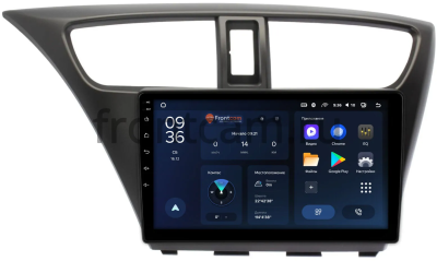 Штатное головное устройство Honda Civic 9 5D 2011-2015 (левый руль, хэтчбэк) Teyes CC3L WIFI 2/32 9 дюймов RM-9-0108 на Android 8.1 (DSP, IPS, AHD)