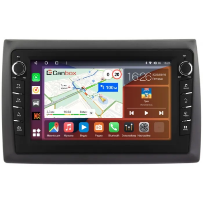 Штатная магнитола Canbox H-Line 7834-9138 для Fiat Stilo 2001-2007 на Android 10 (4G-SIM, 6/128, DSP, IPS) С крутилками