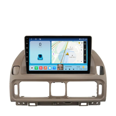 Магнитола для Toyota Progress 1998-2007 Коричневая Parafar на Андроид 14.0 PF260LUX1THD