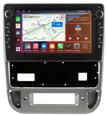 Штатная магнитола Peugeot 406 1999-2005 (серебряная) Canbox H-Line 7834-9-0039 Android 10 (4G-SIM, 6/128, DSP, IPS) С крутилками