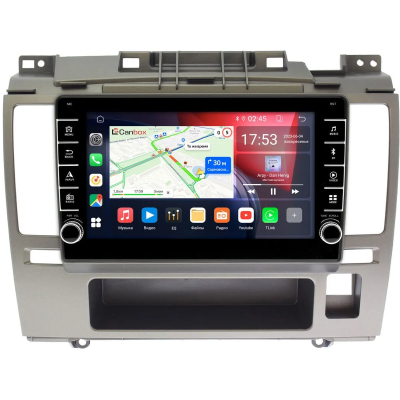 Штатная магнитола Nissan Tiida Latio 2004-2013 (серая, правый руль) Canbox BGTR9-209 4/64 Android 10 (IPS, DSP, CarPlay)