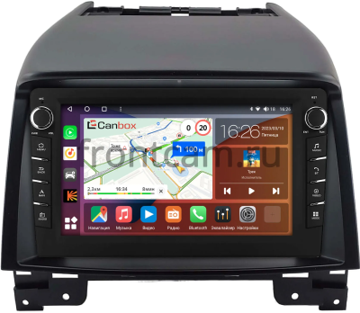 Штатная магнитола Luxgen U7 Turbo 2013-2020 Canbox H-Line 7833-9-2126 на Android 10 (4G-SIM, 4/64, DSP, IPS) С крутилками