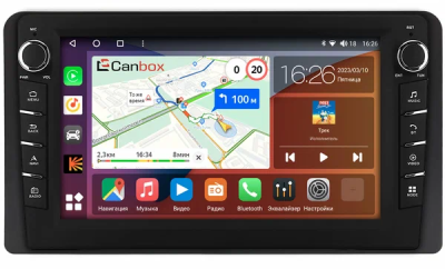 Штатная магнитола Honda Stepwgn 6 2022-2024 (правый руль) Canbox M-Line 7835-10-0235 на Android 10 (4G-SIM, 2/32, DSP, QLed) С крутилками