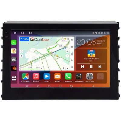 Штатная магнитола Toyota Alphard 3, Vellfire 2 2015-2023 (Левый руль с JBL, глянцевая) Canbox Logic-i3 2K 5736-10-2285 на Android 11 (4G-SIM, 8/256, DSP, 360, QLed)