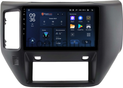 Штатное головное устройство Teyes CC3L WIFI 2/32 9 дюймов RM-9-0897 для Nissan Patrol (Y61) 2004-2010 (черная, матовая) на Android 8.1 (DSP, IPS, AHD)