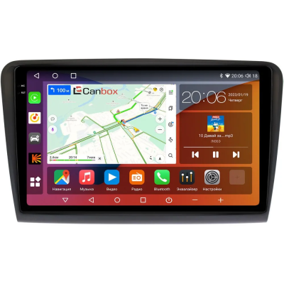 Штатная магнитола Skoda Superb 2 (B6) 2008-2015 Canbox EVO 2K 5832-1085 на Android 14 (4G-SIM, 16/512, DSP, QLed, AI, 360)