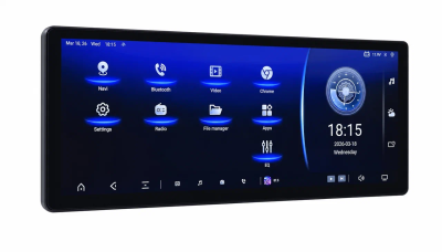 Магнитола под рамки 9", 10", 12.3" Kuberg KP-16W-8256-TS20 15, дюйма на Android 13 (4G-SIM, 8/256, DSP, QLed)