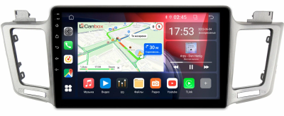 Штатная магнитола Canbox Logic-i3 5722-1030 для Toyota RAV4 4 (XA40) 2012-2019 (для авто с 4 камерами) на Android 11 (4G-SIM, 4/64, DSP, 360, QLed)