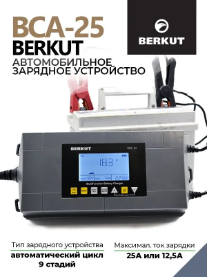 BERKUT BCA-25 Автоматическое зарядное устройство