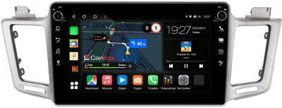 Штатная магнитола Toyota RAV4 4 (XA40) 2012-2019 Canbox M-Line 7805-1060 (для авто без камеры) на Android 10 (4G-SIM, 2/32, DSP, QLed) С крутилками