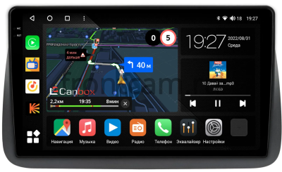 Штатная магнитола Honda Stepwgn 2 2003-2005 Canbox M-Line 2K 4179-9-2081 на Android 10 (4G-SIM, 4/64, DSP, QLed)