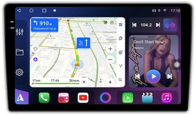FarCar XXL855 2K Магнитола под рамки 9" на Android 14 (4G-SIM, 8/256, DSP, QLED)