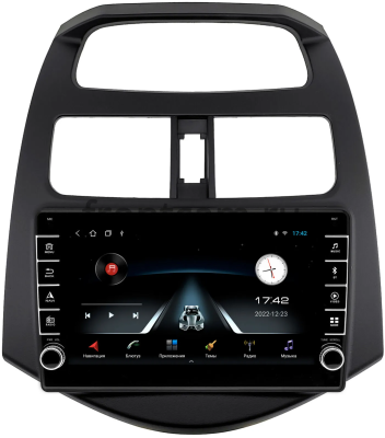 Штатная магнитола Chevrolet Spark 2009-2016, Spark 3 (M300) 2020-2024 (матовая) Canbox BGT9-180 2/32 Android 10 (IPS, DSP, CarPlay)