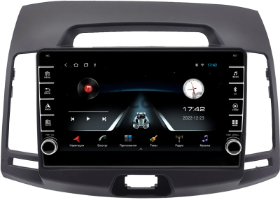 Hyundai Elantra 4 (HD) 2006-2011 (темно-серая) Canbox BGT9-9077 2/32 Android 10 (IPS, DSP, CarPlay)
