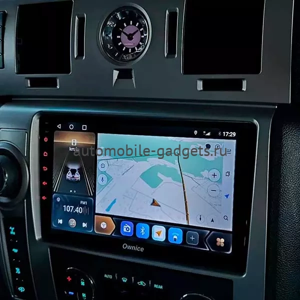 Carmedia EW-9298-MKD-9509-2K-12512-D7 Штатная магнитола для Hummer H2 2007-2009 на Android 13 c 12GB, DSP, 4G