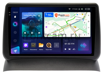 Штатное головное устройство Teyes CC3 2K 360 6/128 9.5 дюймов RM-9-453 для Toyota Gaia 1998-2004, Ipsum (M20) 2001-2009 на Android 10 (4G-SIM, DSP, QLed)