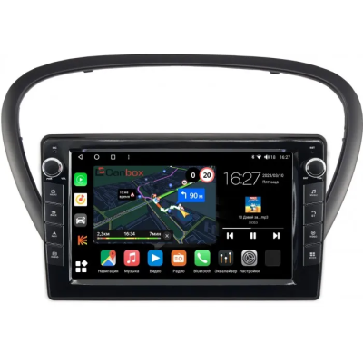 Штатная магнитола Peugeot 607 2004-2010 Canbox M-Line 7821-9-6060 Android 10 (4G-SIM, 2/32, DSP, IPS) С крутилками