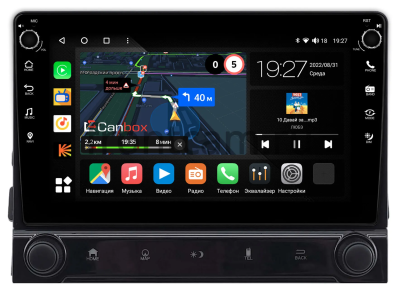 Штатная магнитола Honda UR-V, Avancier 2 2016-2025 Canbox M-Line 7801-9-2144 на Android 10 (4G-SIM, 2/32, DSP, IPS) С крутилками