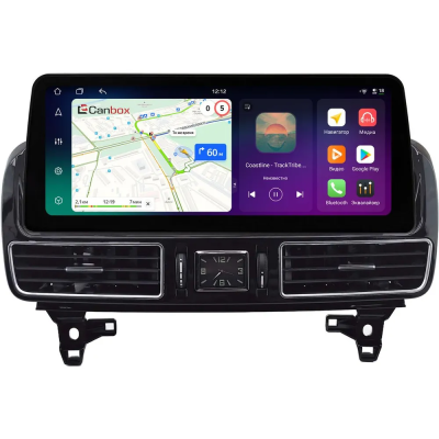 Штатная магнитола Mercedes-Benz GLE (w166), GLS (x166) 2015-2019 12.3 дюйма Canbox PRO-Line 4332-2295 на Android 13 (4G-SIM, 8/256, DSP, QLed) BMW Style