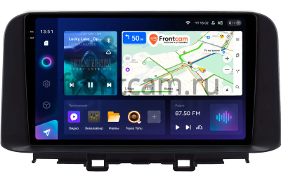 Штатное головное устройство Hyundai Kona 2017-2020 Teyes CC3 2K 6/128 10.36 дюймов RM-10-0342 на Android 10 (4G-SIM, DSP, QLed)