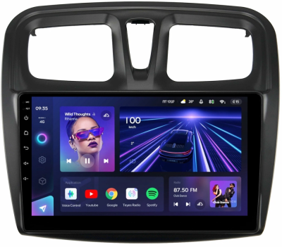 Штатное головное устройство Dacia Sandero 2 (Stepway) 2012-2016 Teyes CC3L 4/64 10 дюймов RM-1090 на Android 10 (4G-SIM, DSP, IPS)