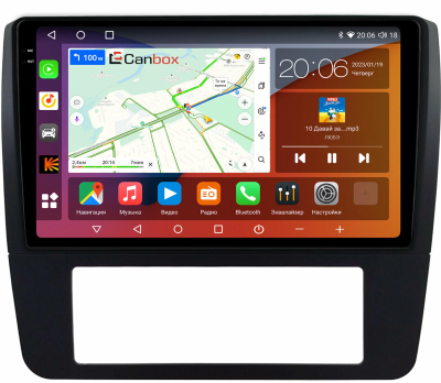 Штатная магнитола Audi A4 (B5) 1994-1999 (Тип 2) Canbox EVO 2K 5815-9-0444 на Android 14 (4G-SIM, 6/128, DSP, QLed, AI, 360)