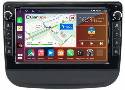 Штатная магнитола Chevrolet Equinox 3 2017-2024 Canbox H-Line 7828-10-0700 на Android 10 (4G-SIM, 6/128, DSP, QLed) С крутилками
