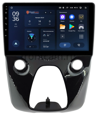 Штатное головное устройство Peugeot 108 2014-2021 Teyes CC3L WIFI 2/32 10 дюймов RM-10-1458 на Android 8.1 (DSP, IPS, AHD)