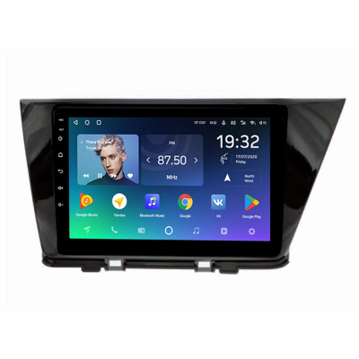 Штатное головное устройство Teyes SPRO PLUS 4/32 9 дюймов RM-9-0742 для Kia Niro 2016-2022 (черная, глянцевая) на Android 10 (4G-SIM, DSP, IPS)