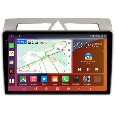 Штатная магнитола Kia Picanto 2007-2011 Canbox H-Line 2K 4184-9-572 на Android 10 (4G-SIM, 6/128, DSP, QLed)