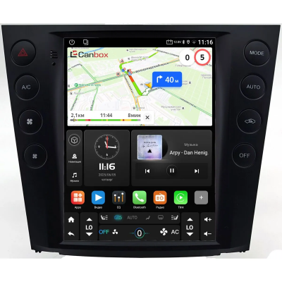 Штатное головное устройство Lexus GS 3 2004-2011 (для авто с кассетой) Canbox M-Line (Tesla style) 9.7 дюймов 4/64 5622-1312-220 на Android 10 (4G-SIM, DSP, QLed)