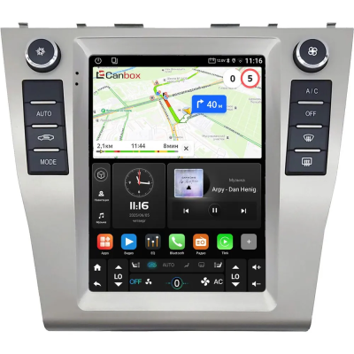 Штатное головное устройство Toyota Camry XV40 2006-2011 (Тип A) Canbox M-Line (Tesla style) 9.7 дюймов 4/64 5622-1312-19 на Android 10 (4G-SIM, DSP, QLed)