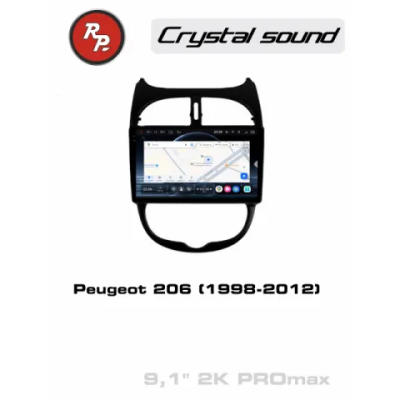 Автомагнитола RedPower 85409PROmax для Peugeot 206 (1998-2012)