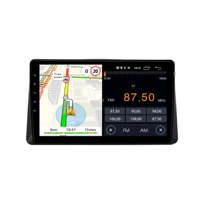 Магнитола для Mitsubishi Eclipse Cross 2018-2019 Uv Black Parafar на Андроид 13.0 PF169MHD