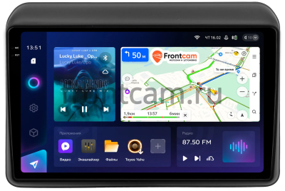 Штатное головное устройство Suzuki Ertiga 2 2018-2024 (матовая) Teyes CC3 2K 360 6/128 9.5 дюймов RM-9-0390 на Android 10 (4G-SIM, DSP, QLed)