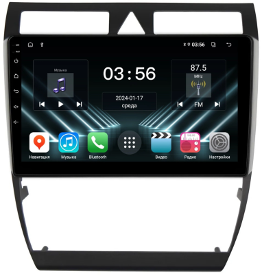 FarCar D102M Штатная магнитола для Audi A6 1997-2004 на Android 13 c 2GB