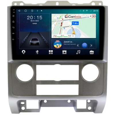 Штатная магнитола Canbox L-Line 4167-9278 для Ford Escape 2 2007-2012 (серебрянная) на Android 10 (4G-SIM, 3/32, TS18, DSP, QLed)