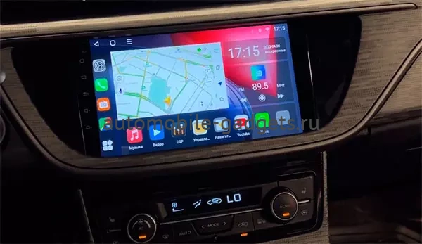 Штатная магнитола Geely GS 2016-2023 (глянец) Canbox L-Line 4169-9-009 на Android 10 (4G-SIM, 2/32, TS18, DSP, QLed)