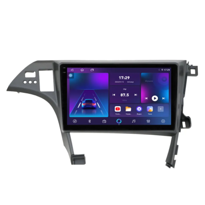 Магнитола для Toyota Prius 2009-2015 Темно-серебристая, левый руль Parafar на Андроид 13.0 PF608RN2K