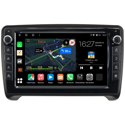 Штатная магнитола Canbox M-Line 7821-9202 для Audi TT (8J) 2006-2014 на Android 10 (4G-SIM, 2/32, DSP, IPS) С крутилками