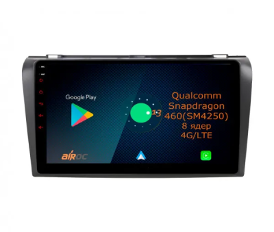 Штатная магнитола Airoc AQ-2413 для Mazda 3, 2004-2009