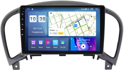 Parafar PF789LUX1FHD штатная магнитола для Nissan Juke 2010+, Infiniti ESQ 2014+ на Android 13 с 2GB, DSP, 4G