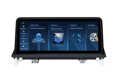 FarCar BMW2006 Штатная магнитола для BMW X5 (E70), X6 (E71) 2006-2010 CCC на Android 14 c 8Gb, 4G