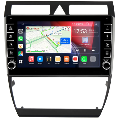 Штатная магнитола Audi A6 (C5), A6 (C5) Allroad, S6 (C5), RS6 (C5) 1997-2006 Canbox BGTR9-9110 4/64 Android 10 (IPS, DSP, CarPlay)