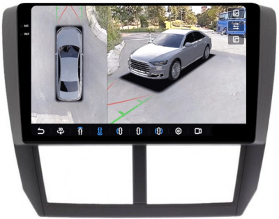 FarCar S500 BX062M 2K 360 штатная магнитола для Subaru Forester, Impreza, XV (2008-2013) на Android 14 c 6GB, DSP, 4G