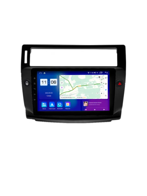 Магнитола для Citroen C4 2004-2010 (черный цвет) Parafar на Андроид 13.0 PF922T2LUX3MHD