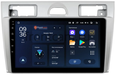 Штатное головное устройство Ford Fiesta (Mk5) 2002-2008 (серебро) Teyes CC3L WIFI 2/32 9 дюймов RM-9-2069 на Android 8.1 (DSP, IPS, AHD)