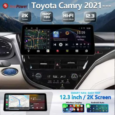 Автомагнитола RedPower 85333XLMPRO для Toyota Camry XV70 9-поколение, рестайлинг (11.2020-н.в.)