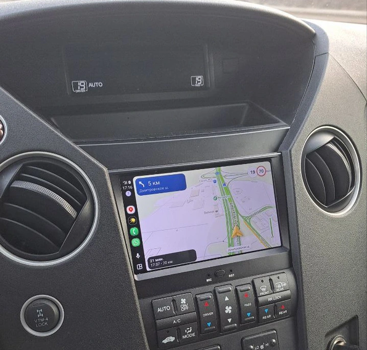 Установка штатной магнитолы RedPower на Android 14 для Honda Pilot 2 (2008-2015) Установка штатной магнитолы RedPower на Android 14 для Honda Pilot 2 (2008-2015)